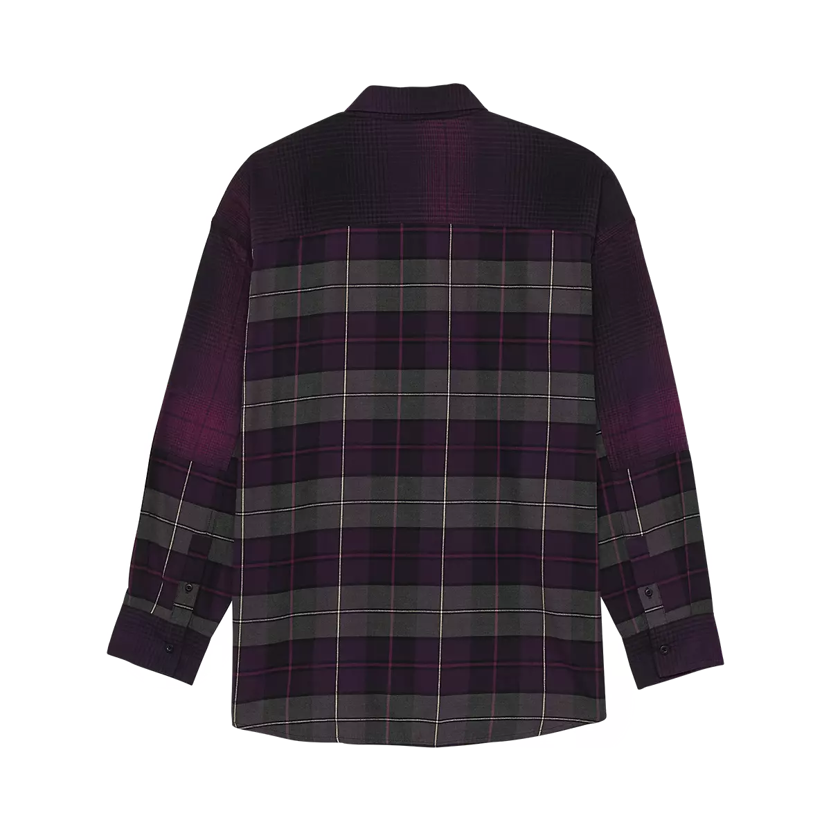 Fox Racing - Womens Oversized Flannel Shirt-Sangria (32827-552)