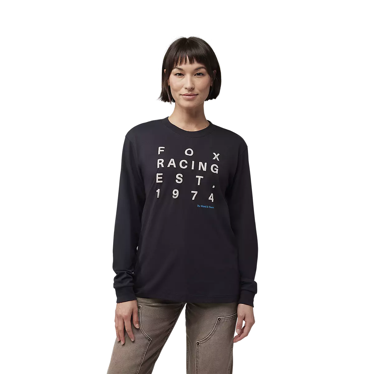 Fox Racing - Womens Est.1974 Long Sleeve Tee-Black (32835-001)