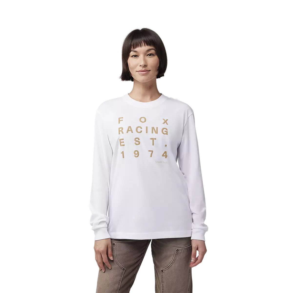 Fox Racing - Womens Est.1974 Long Sleeve Tee-White (32835-008)