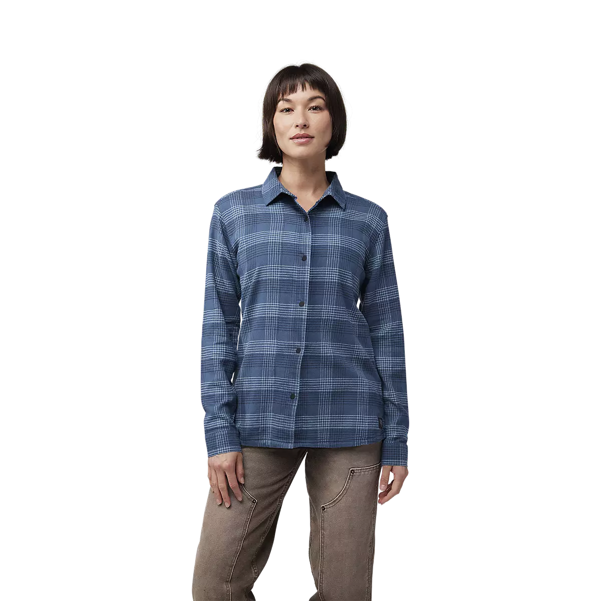 Fox Racing - Womens Survivalist Stretch Flannel (32837)-Dark Vintage (32837-564)