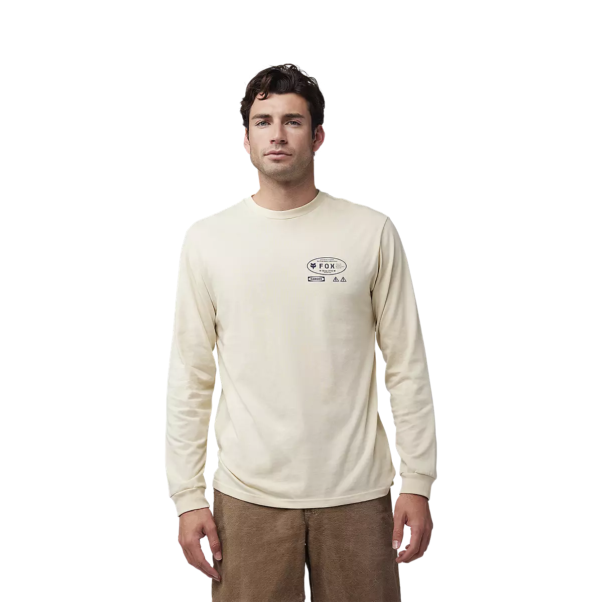 Fox Racing - Stamped Long Sleeve Premium Tee-Cream (32840-242)