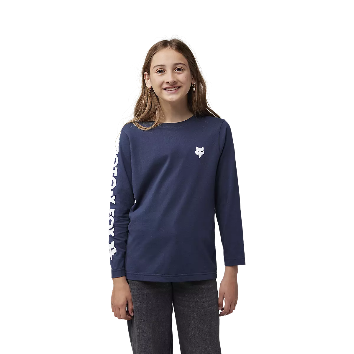 Fox Racing - Youth Moto-X Long Sleeve Premium Tee-Midnight (32845-329)