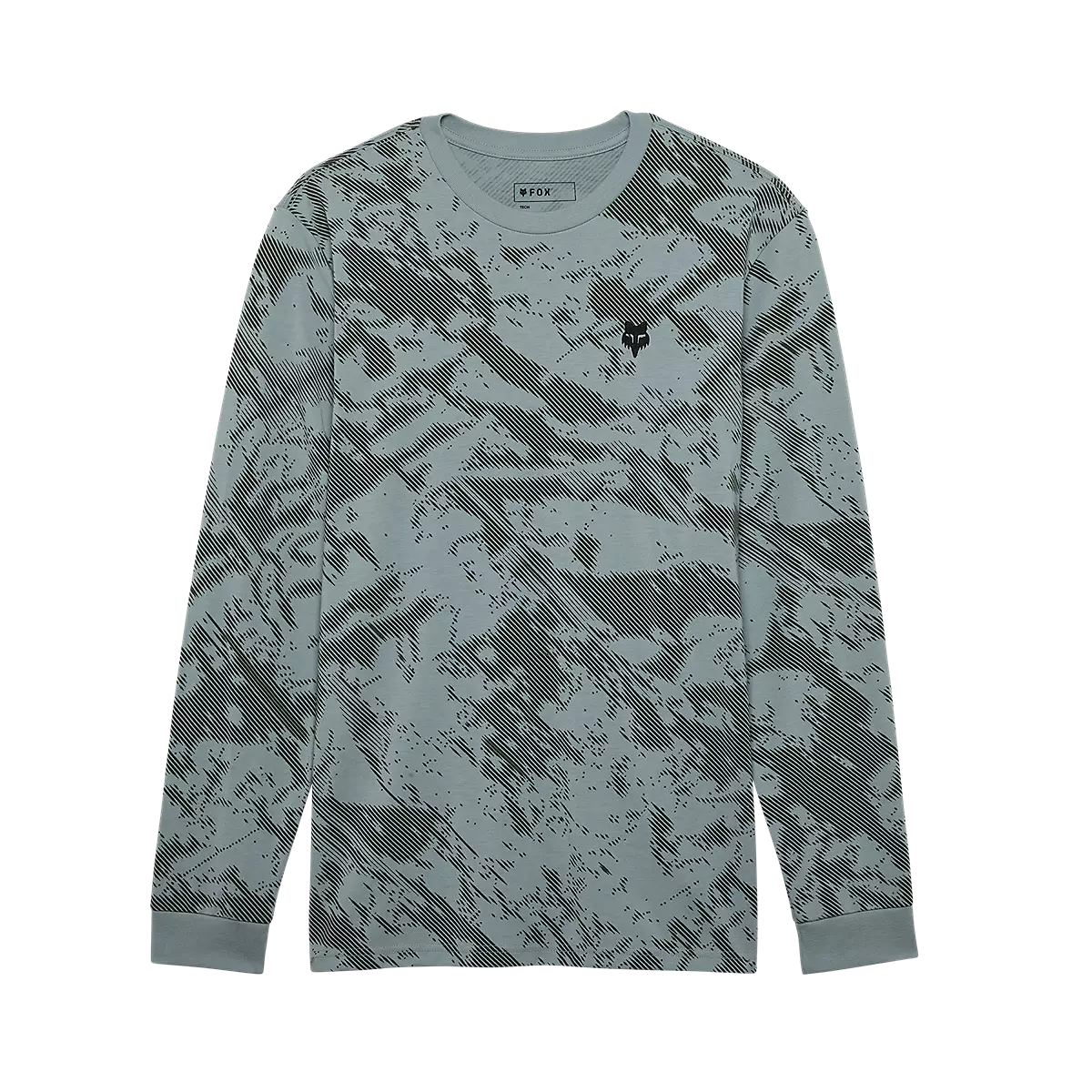 Fox Racing - Gravel Long Sleeve Tech Tee-Gunmetal (32857-038)