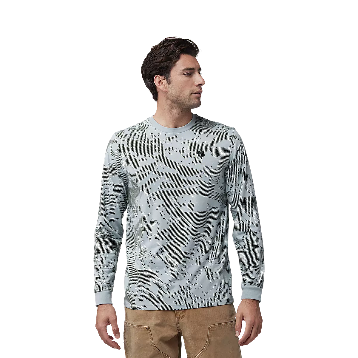 Fox Racing - Gravel Long Sleeve Tech Tee-Gunmetal (32857-038)