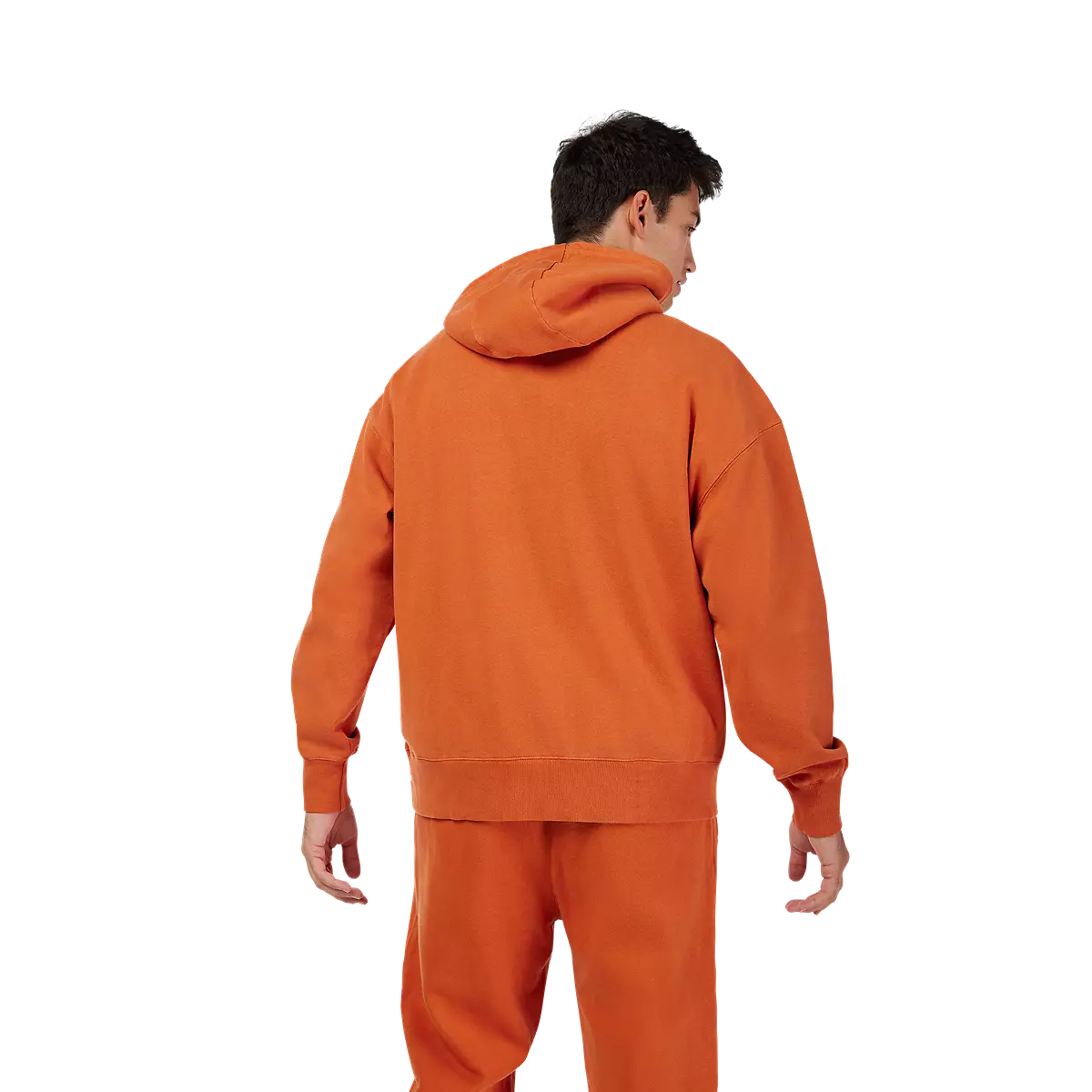 Fox Racing - Wordmark Oversized Pullover Hoodie-Medium Brown (32865-633)