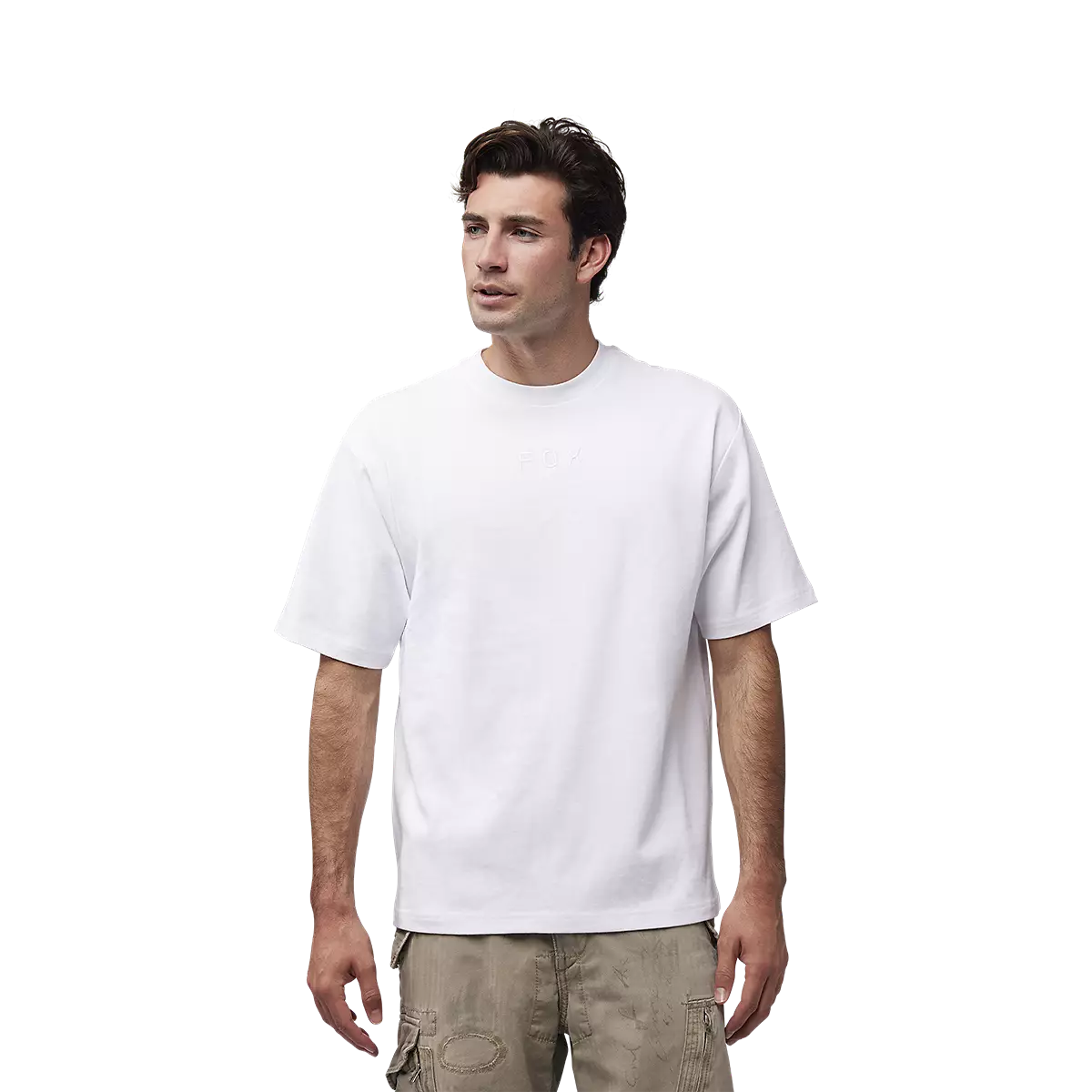 Fox Racing - Wordmark Oversized Tee-Optic White (32874-190)