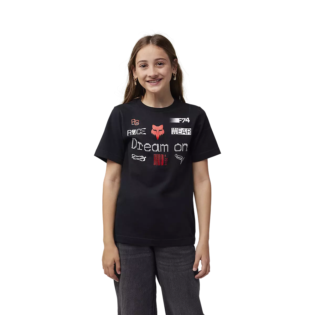 Fox Racing - Youth Race Spec Dream Tee-Black (32887-001)