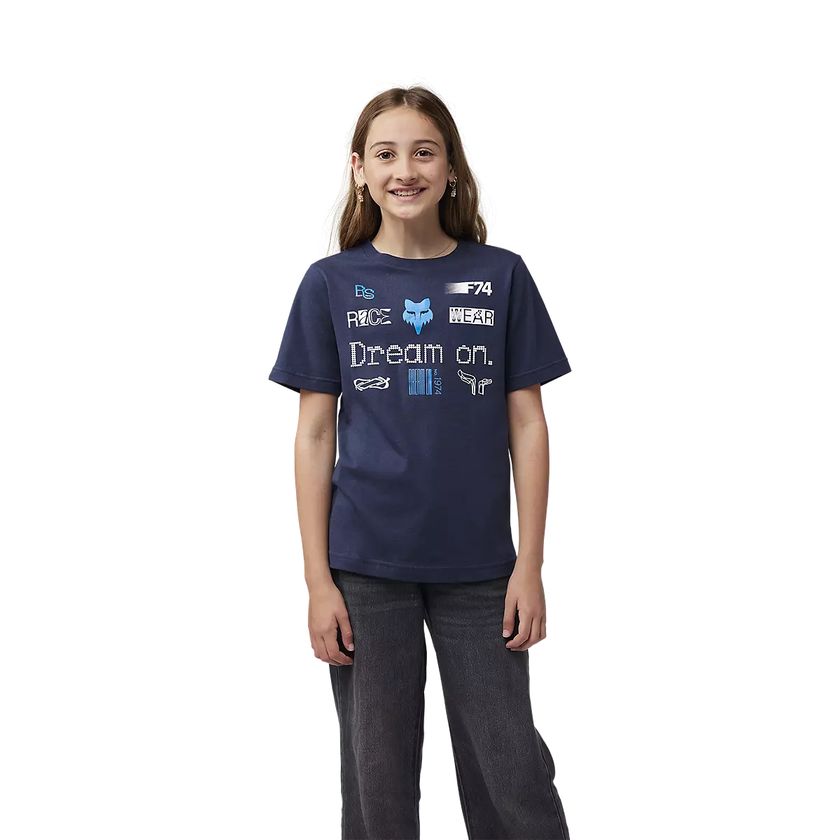 Fox Racing - Youth Race Spec Dream Tee-Midnight (32887-329)