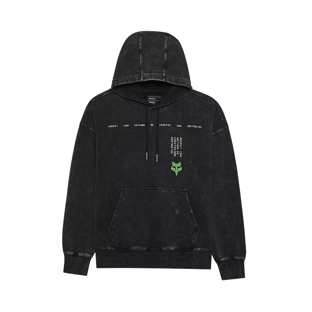 Fox Racing - Throttle Oversized Pullover Hoodie-Black (32894-001)