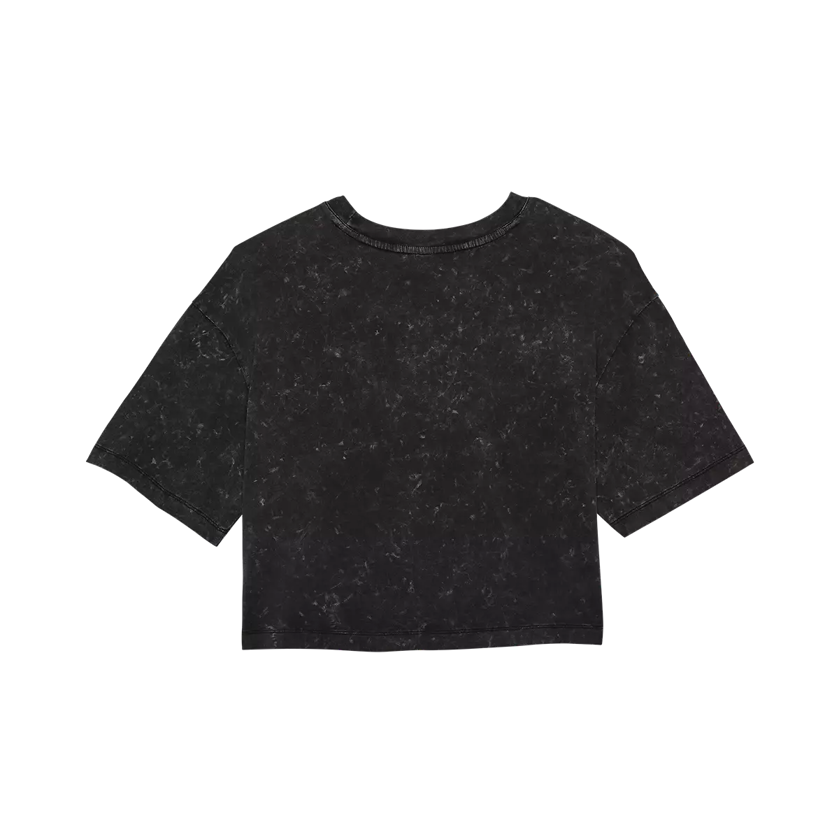 Fox Racing - Womens Throttle Oversized Crop Tee-Black (32904-001)