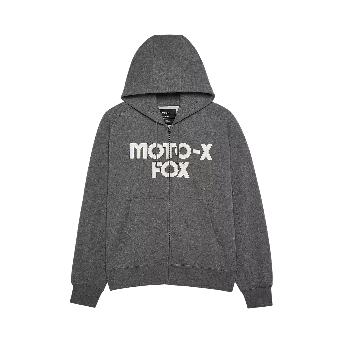 Fox Racing - Moto-X Oversized Zip Hoodie-Heather Graphite (32906-185)