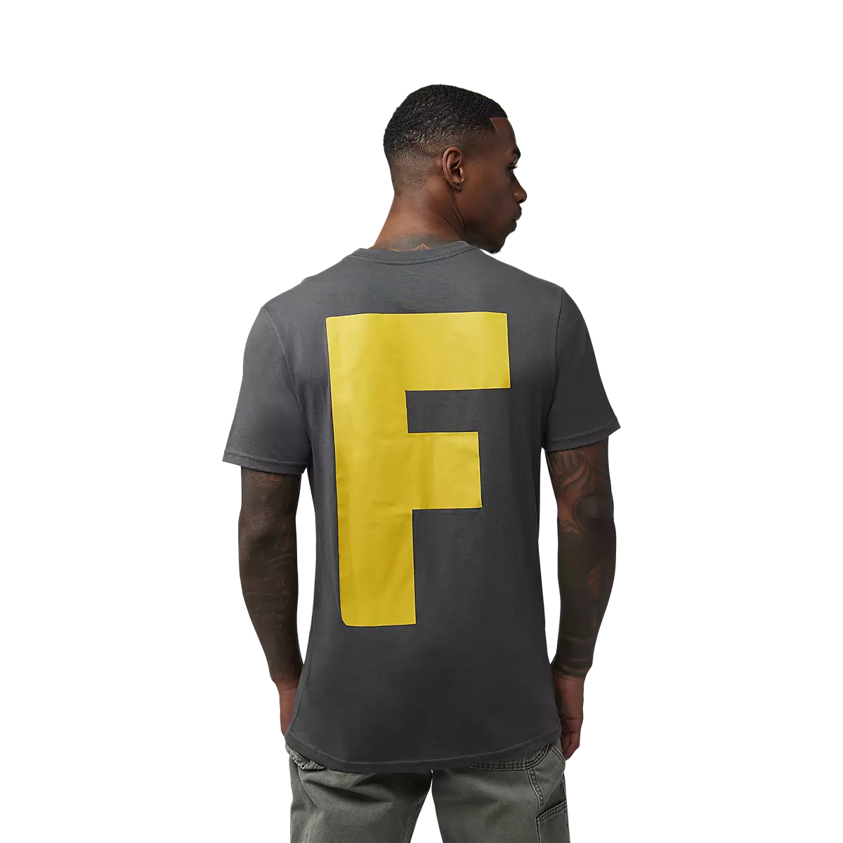 Fox Racing - Big F Premium Tee-Dark Shadow (32923-330)