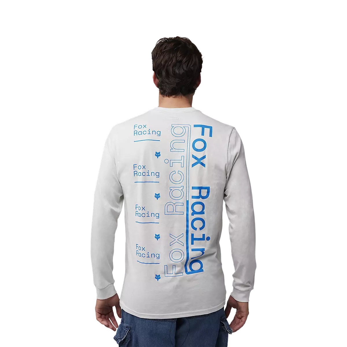 Fox Racing - Race Spec Long Sleeve Premium Tee-Light Grey (32930-097)