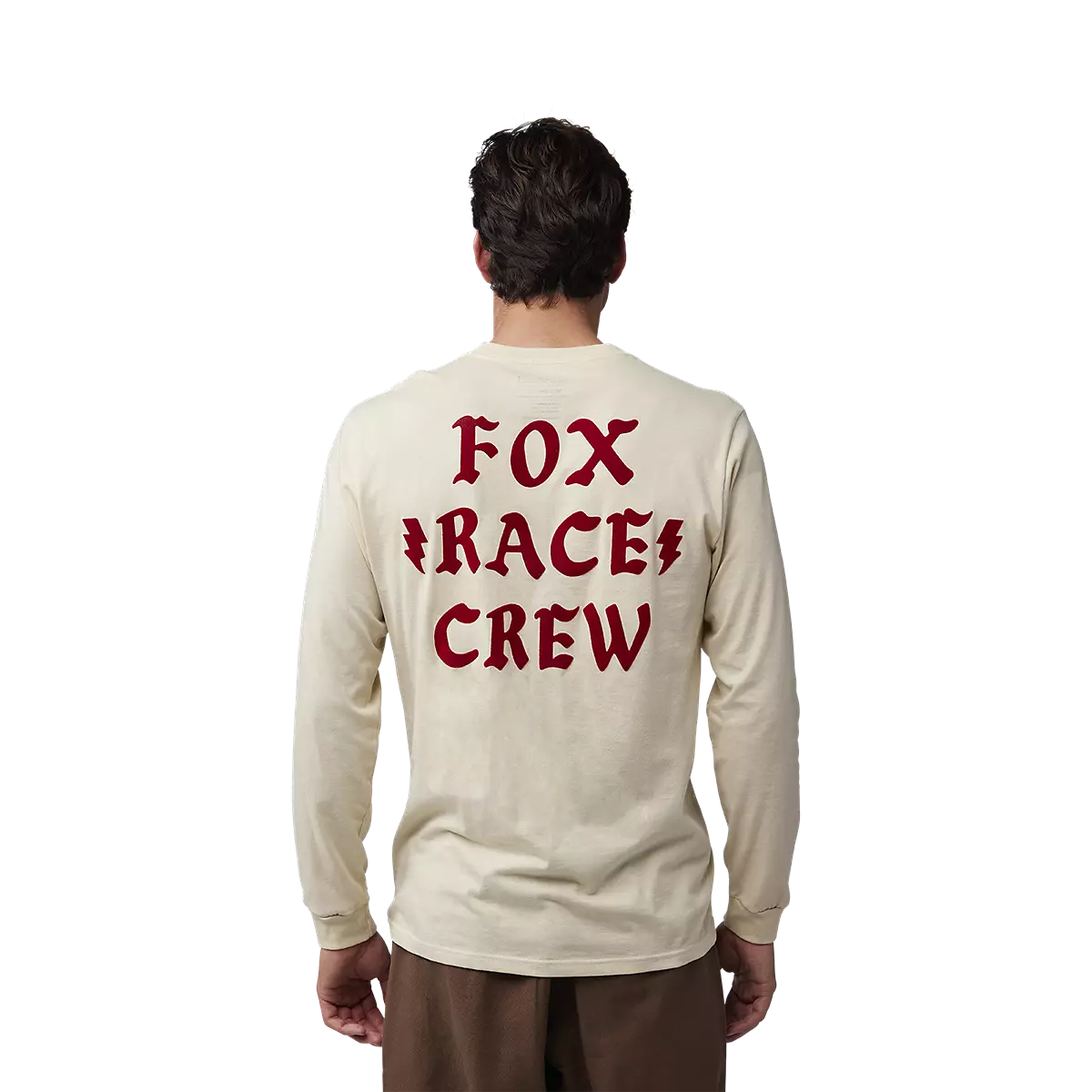 Fox Racing - Race Crew Long Sleeve Premium Tee-Cream (32932-242)
