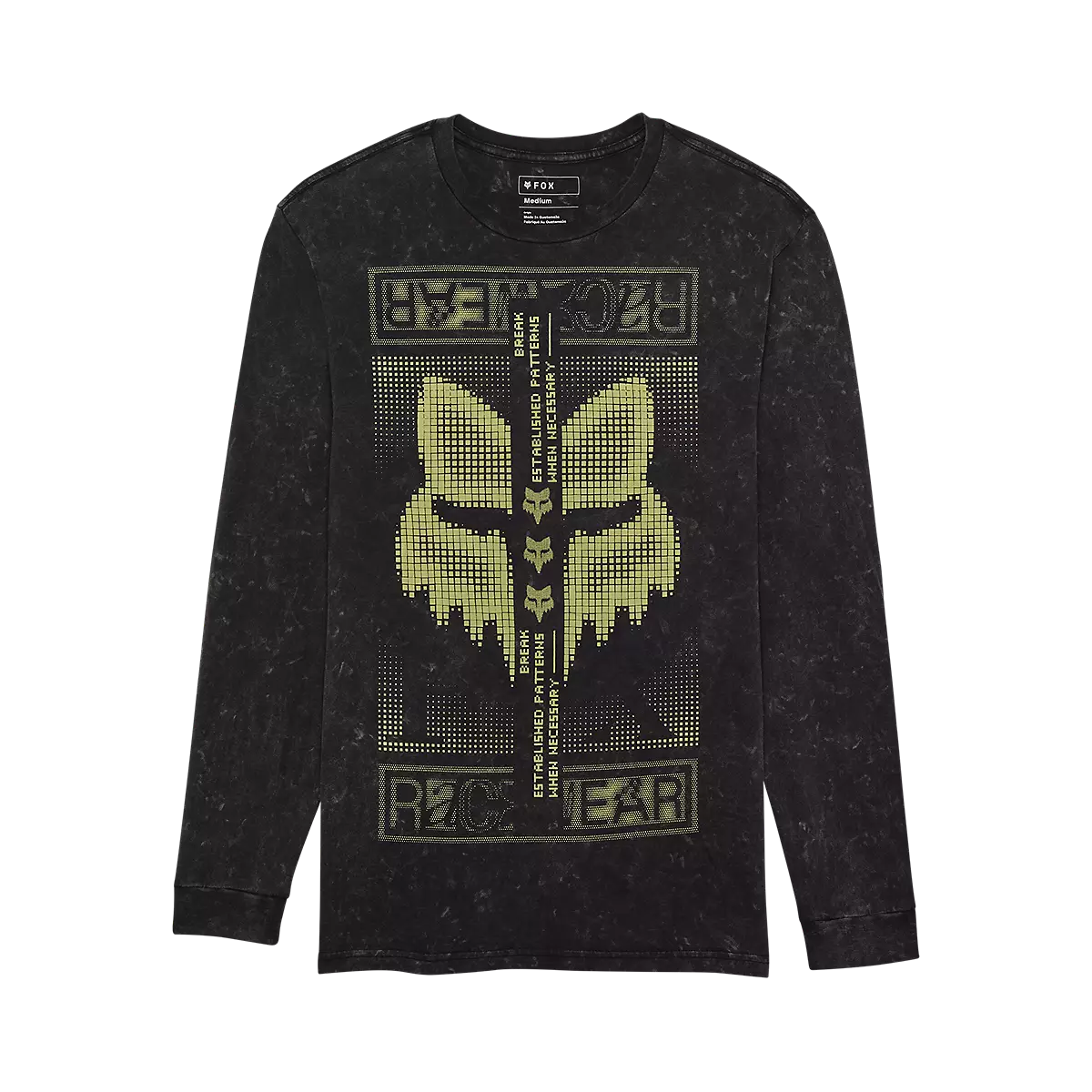 Fox Racing - Throttle Long Sleeve Premium Tee-Black (32934-001)