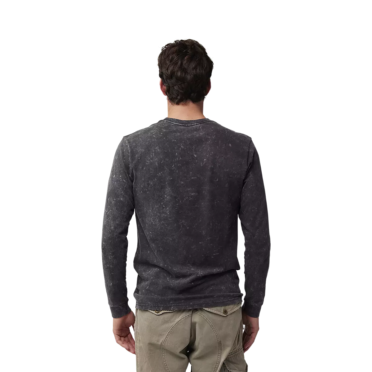 Fox Racing - Throttle Long Sleeve Premium Tee-Black (32934-001)