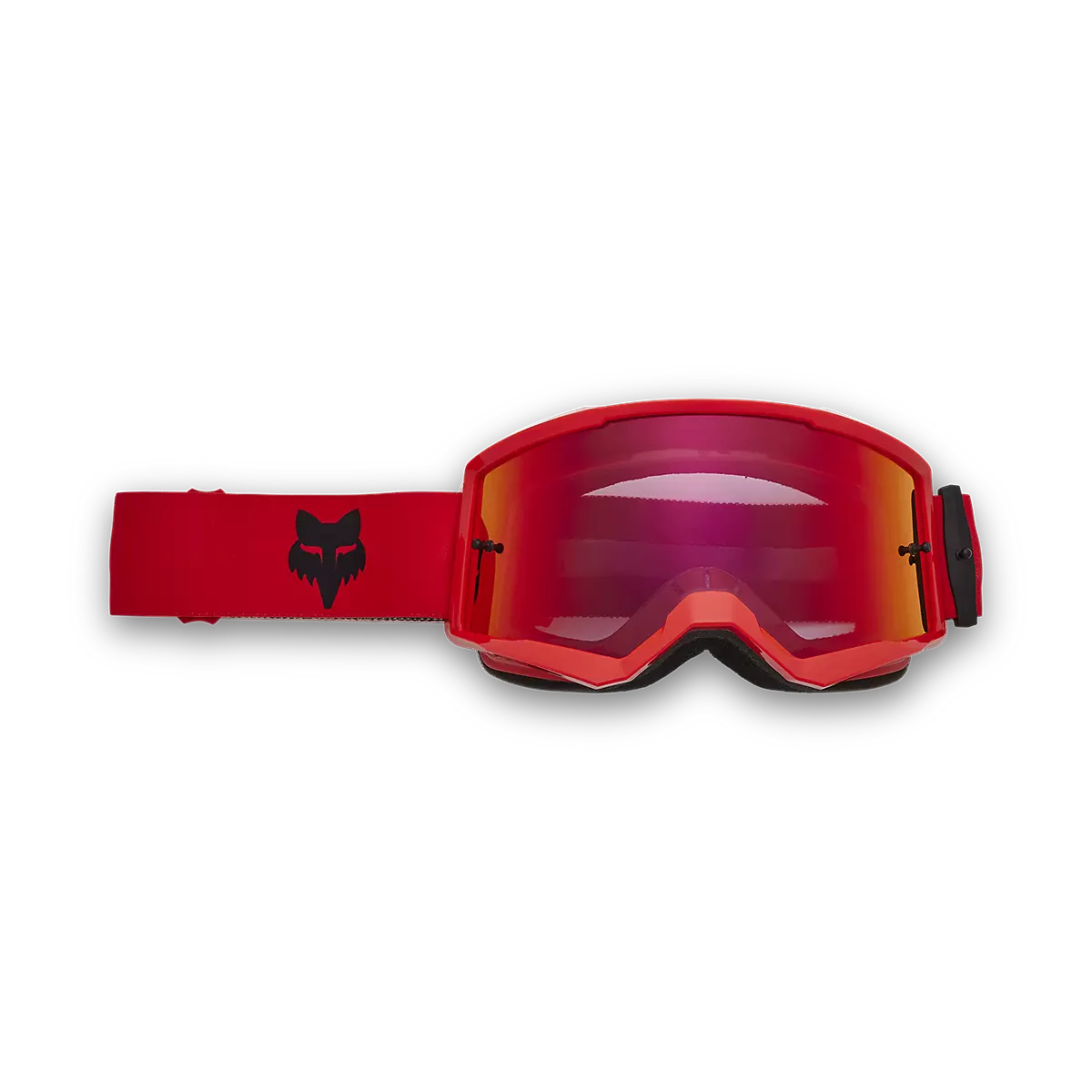 Fox Racing - Main Mirrored Lens Goggles-Flo Red (32986-110)