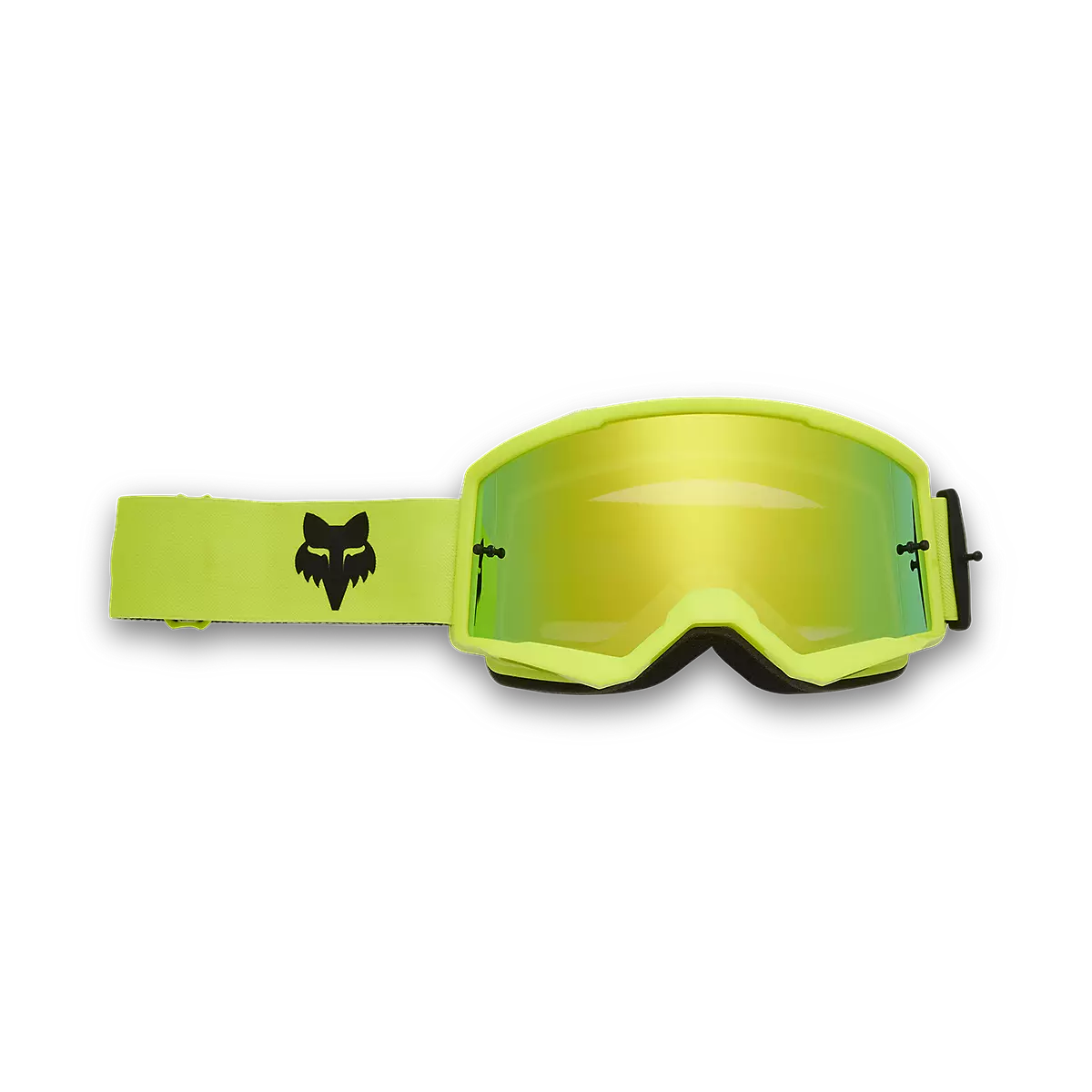Fox Racing - Main Mirrored Lens Goggles-Flo Yellow (32986-130)