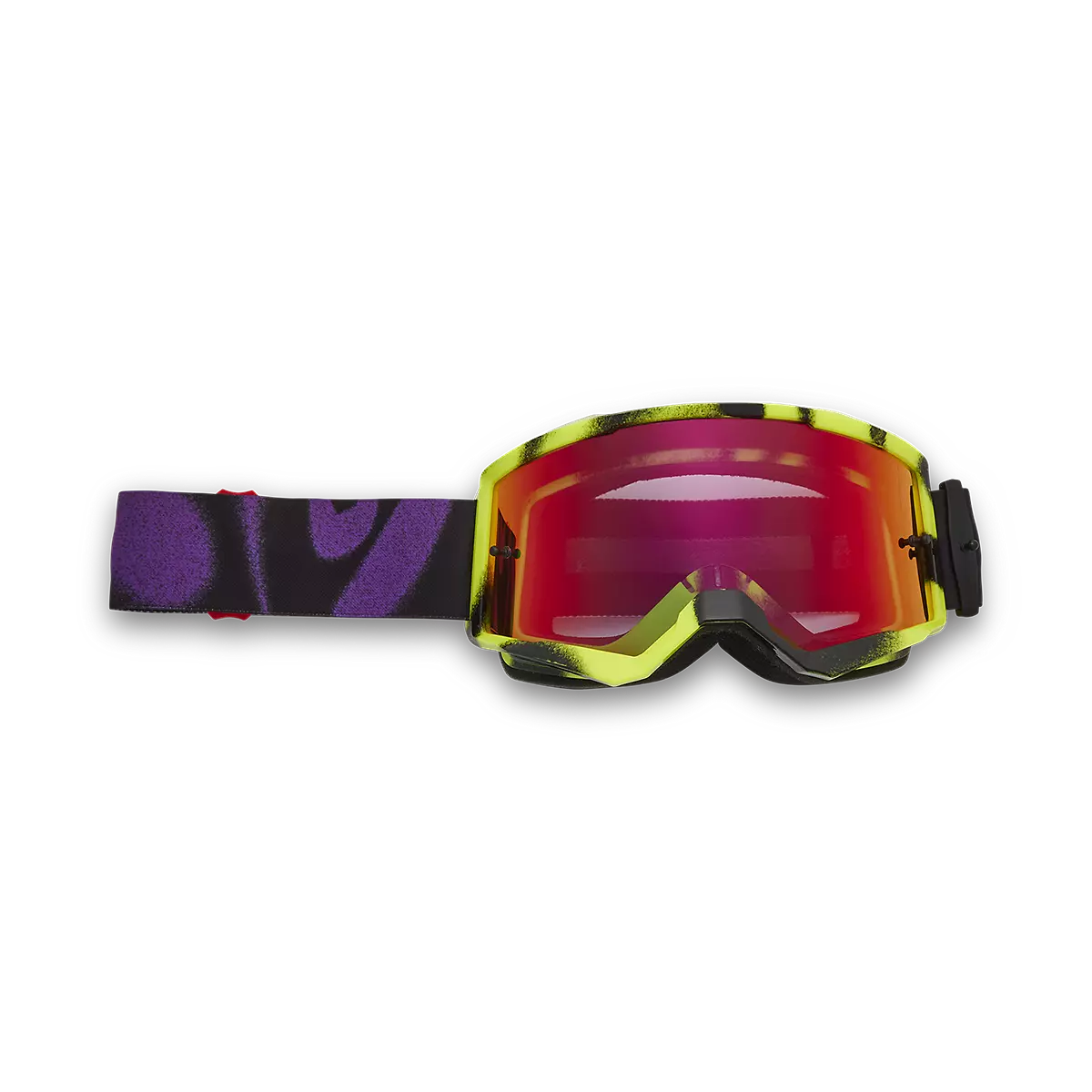 Fox Racing - Main Emotion Mirror Goggles-Flo Red (32989-110)