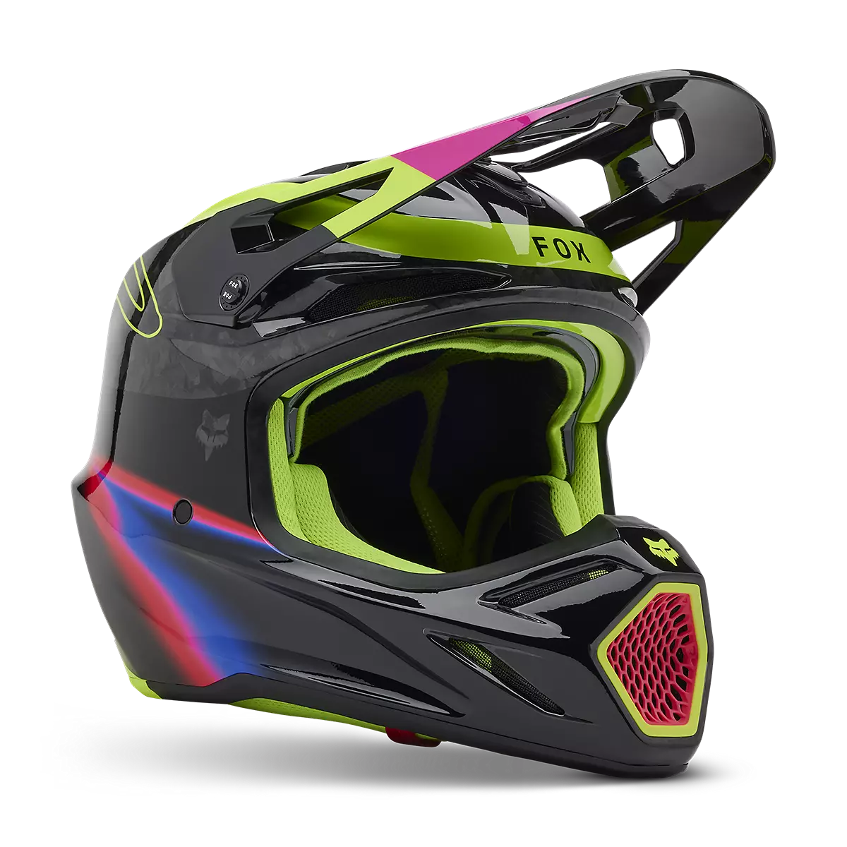 Fox Racing - V3 RS Energy Helmet-Black (32994-001)