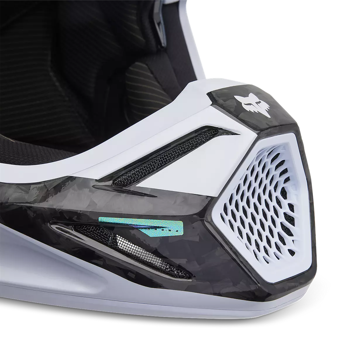 Fox Racing - V3 RS 50th Limited Edition Helmet-White (32996-008)