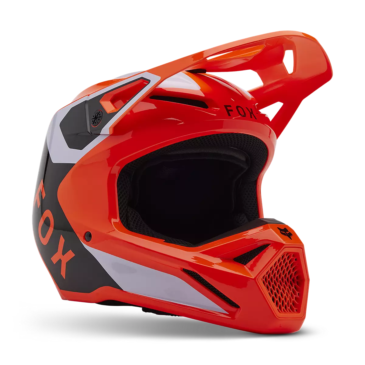 Fox Racing - V1 Lean Helmet-Flo Orange (32999-824)
