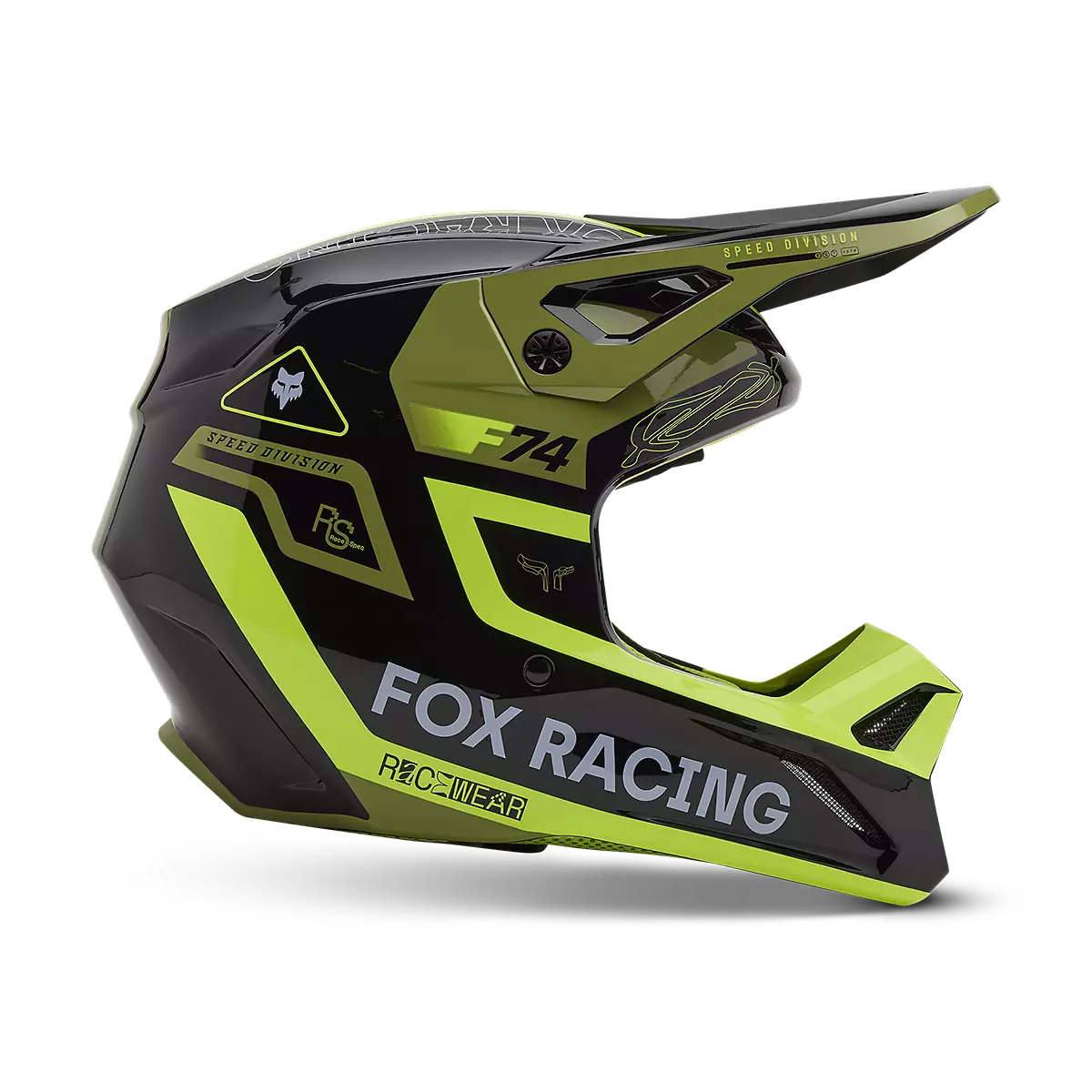 Fox Racing - V1 Race Spec Helmet-Pale Green (33000-275)