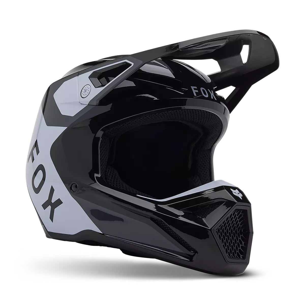 Fox Racing - Youth V1 Lean Helmet-Black (33046-001)