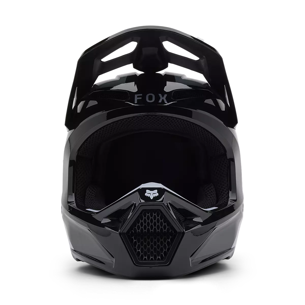 Fox Racing - Youth V1 Lean Helmet-Black (33046-001)