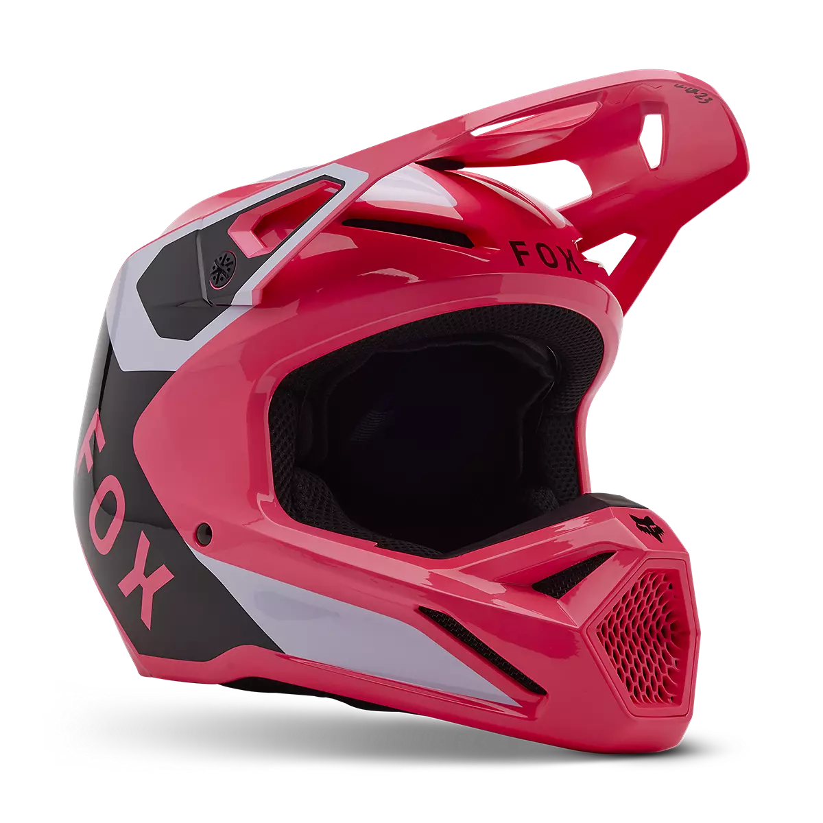 Fox Racing - Youth V1 Lean Helmet-Pink (33046-170)
