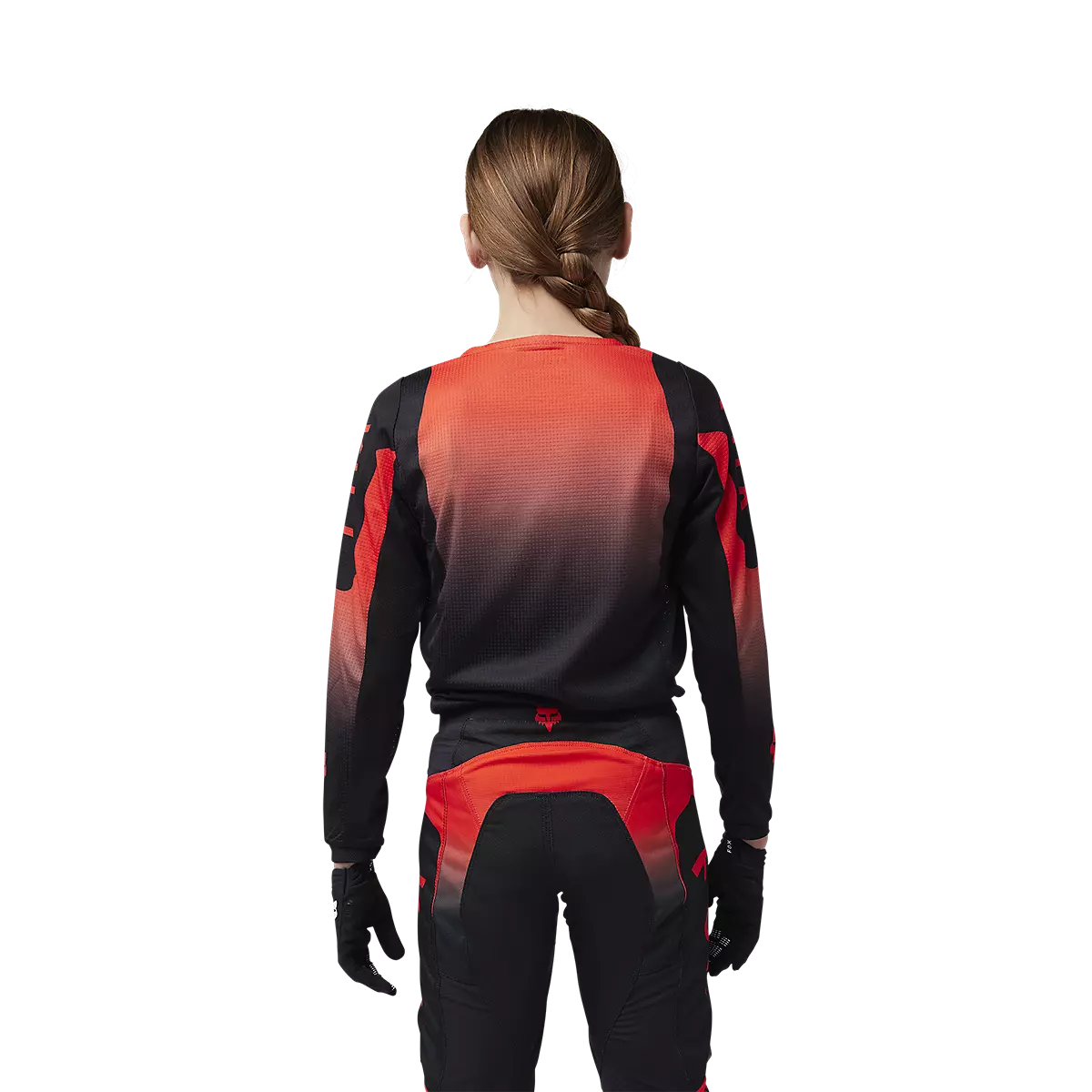 Fox Racing - Youth 180 Lean Jersey-Flo Red (33049-110)