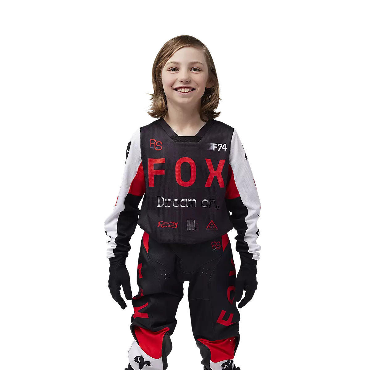 Fox Racing - Youth 180 Race Spec Jersey-Flo Red (33050-110)