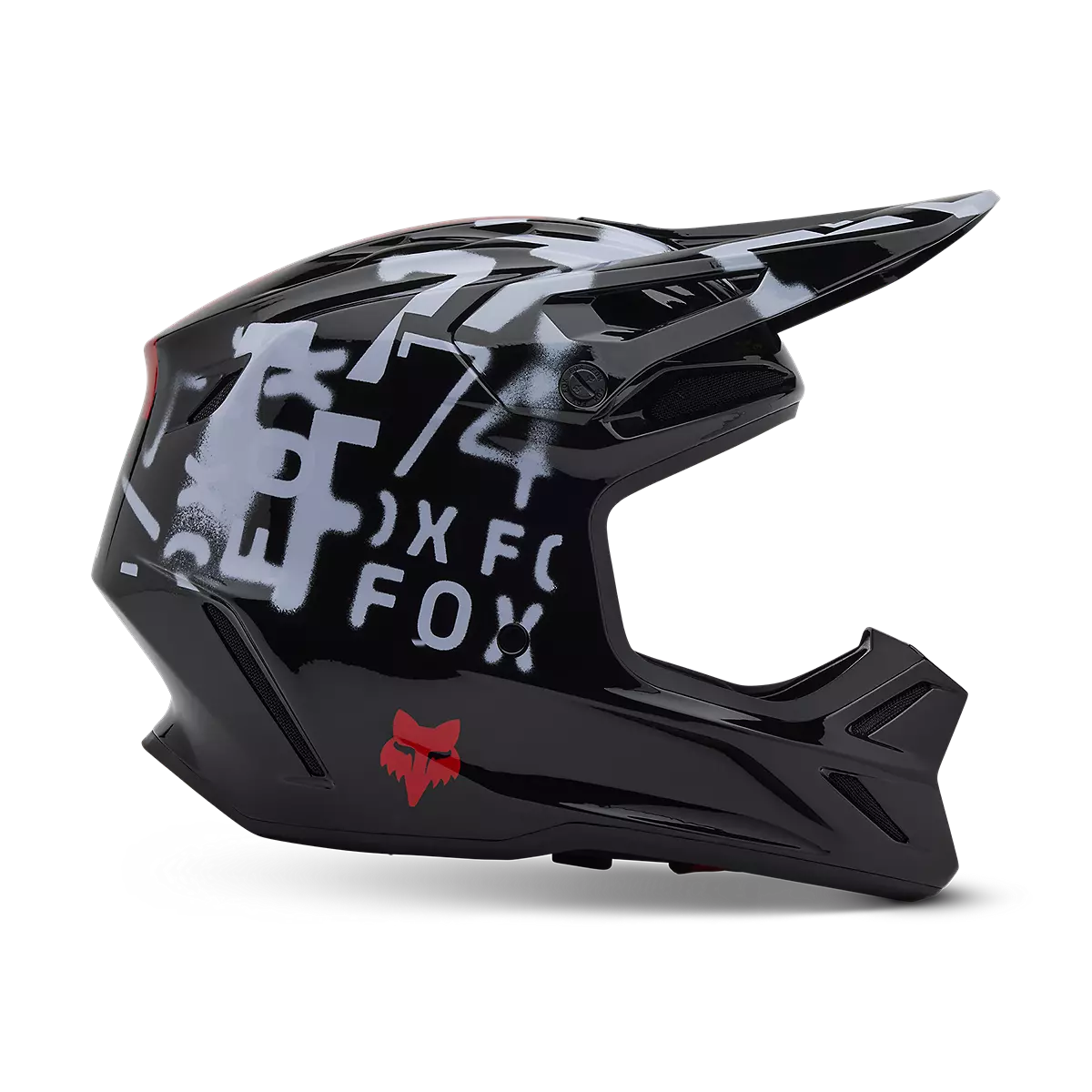 Fox Racing - V3 Seventy4 Helmet-Black (33122-001)
