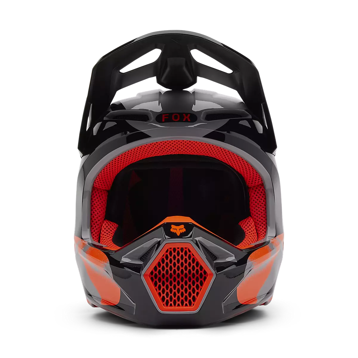 Fox Racing - V1 Emotion Helmet-Steel Gray (33123-172)
