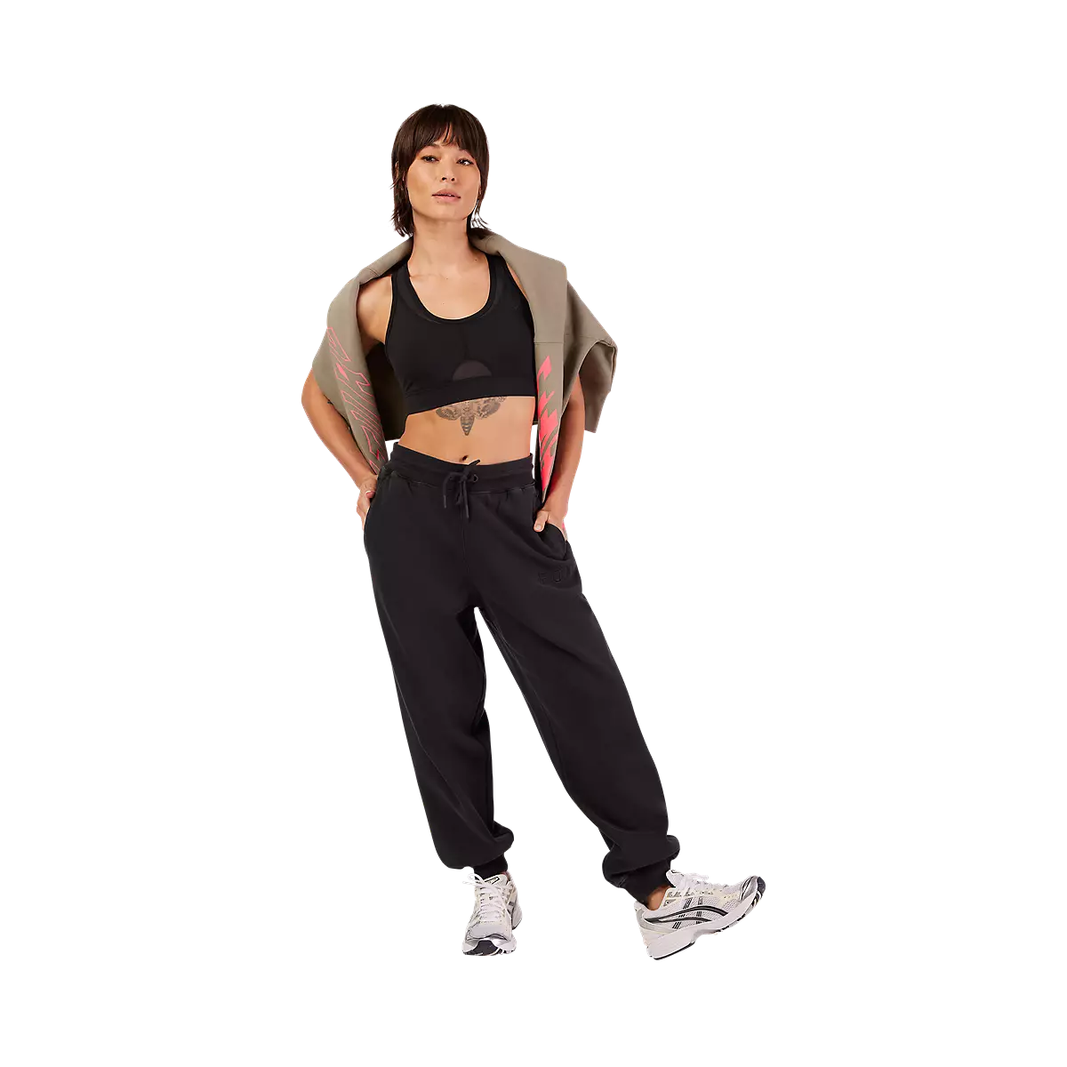 Fox Racing - Womens Wordmark Joggers-Black (33141-001)
