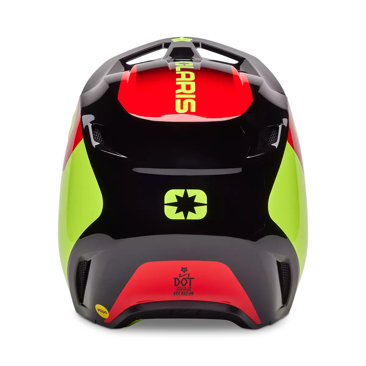 Fox Racing - V1 Polaris Helmet-Flo Yellow (33265-130)