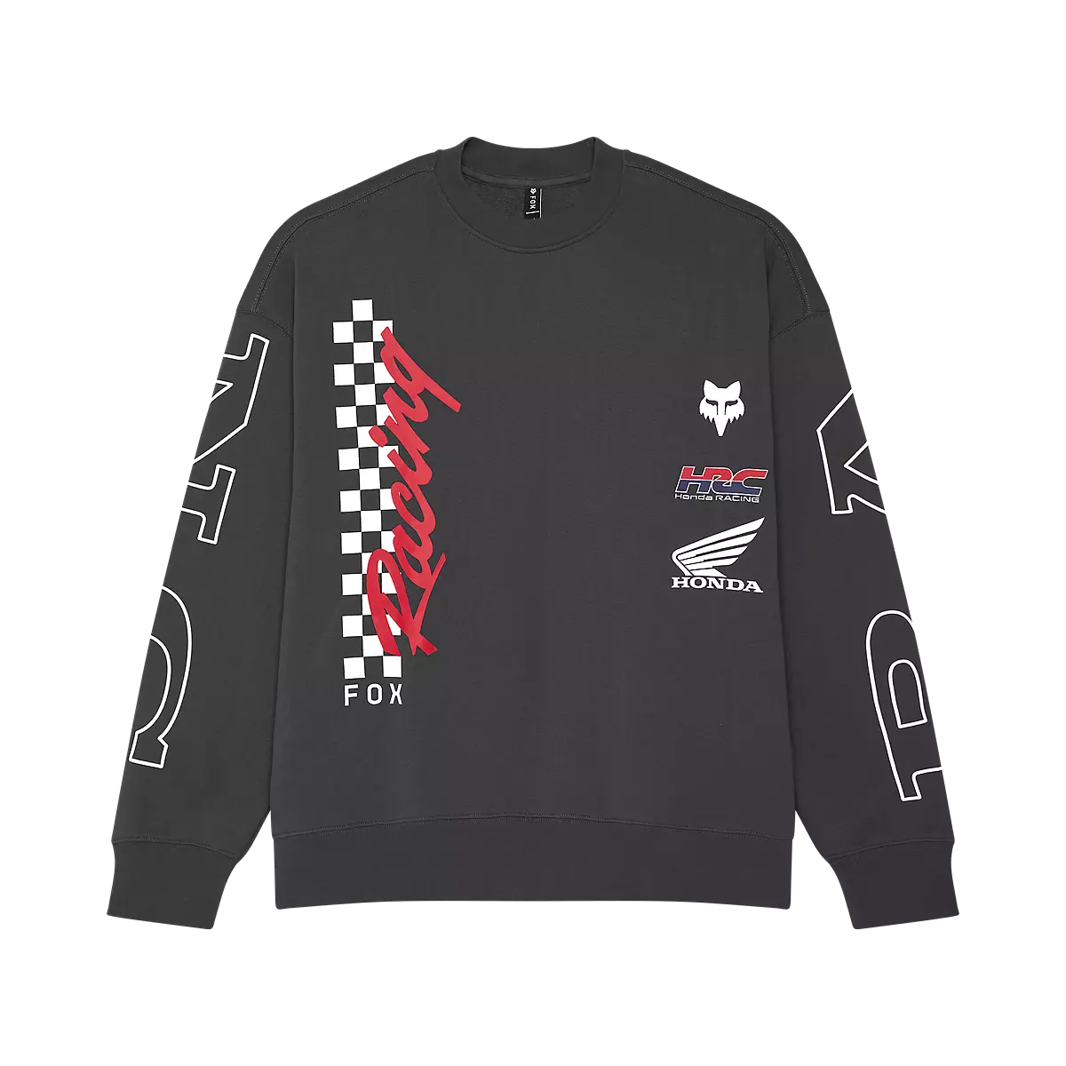 Fox Racing - Honda Oversized Crew Sweater-Dark Shadow (33374-330)
