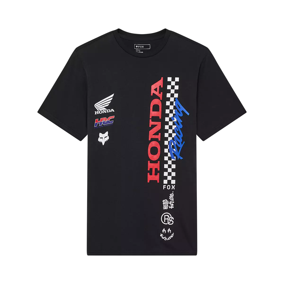 Fox Racing - Honda Short Sleeve Tee-Black (33422-001)