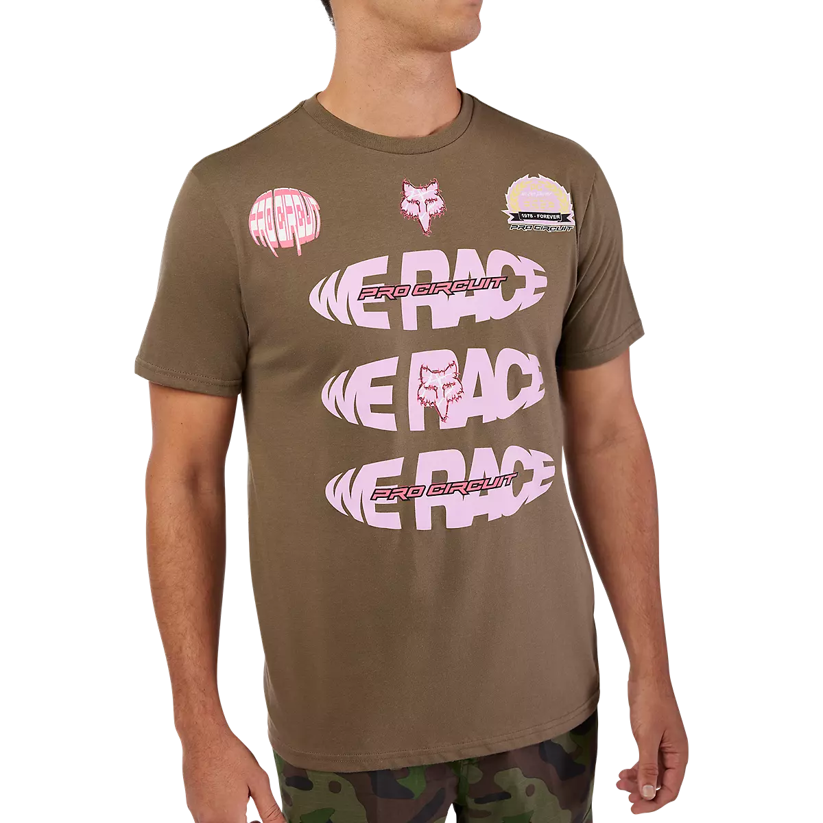 Fox Racing - Pro Circuit Short Sleeve Tee-Military (33425-373)