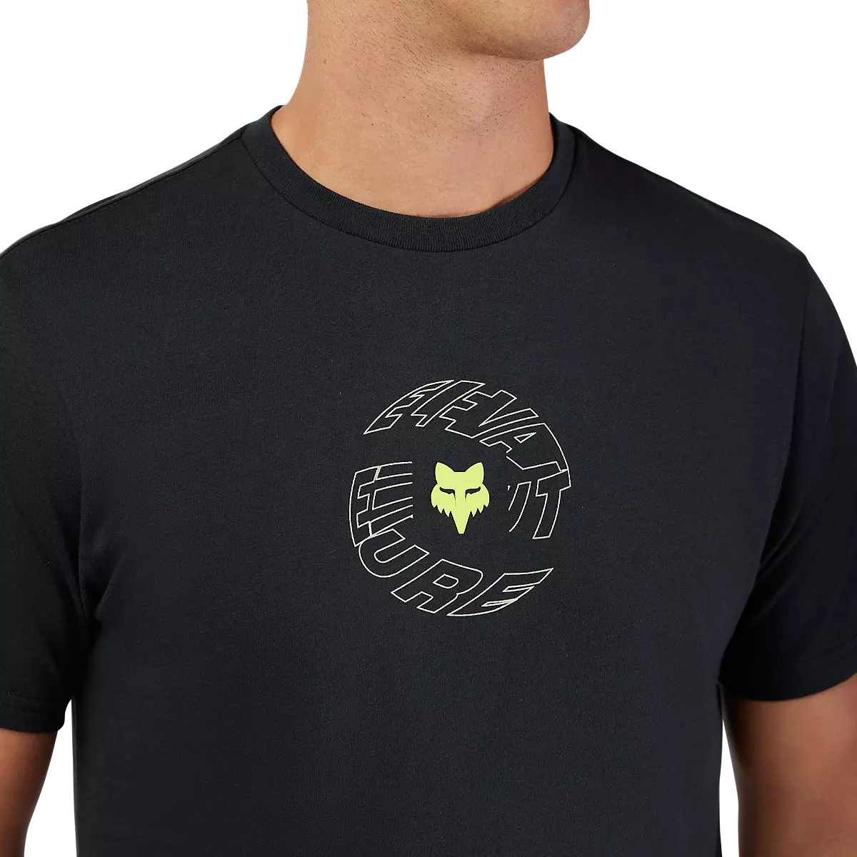 Fox Racing - Spiral Short Sleeve Premium Tee-Black (33433-001)