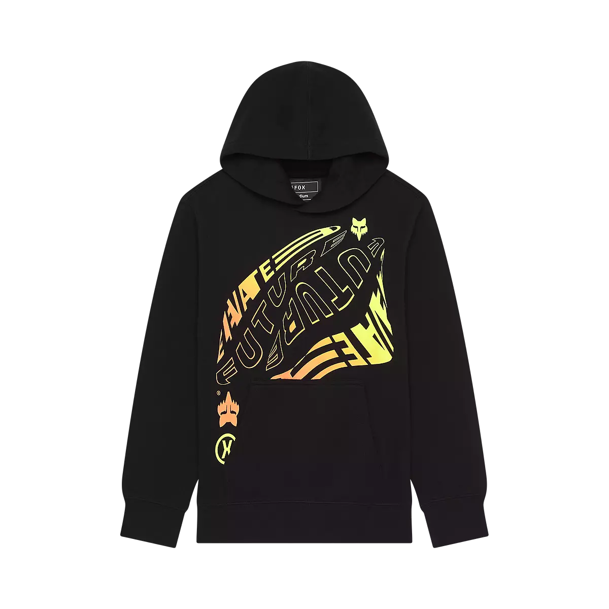 Fox Racing - Youth Elevated Pullover Hoodie-Black (33558-001)