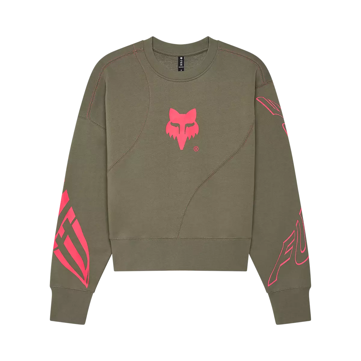 Fox Racing - Womens Elevated Oversized Crew Sweatshirt-Adobe (33573-291)