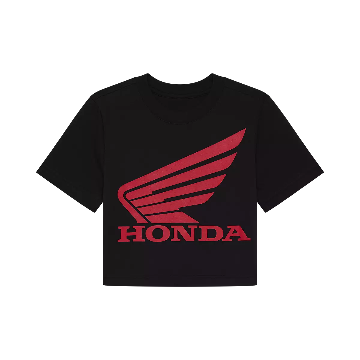 Fox Racing - Womens Fox X Honda Baby Tee-Black (33587-001)
