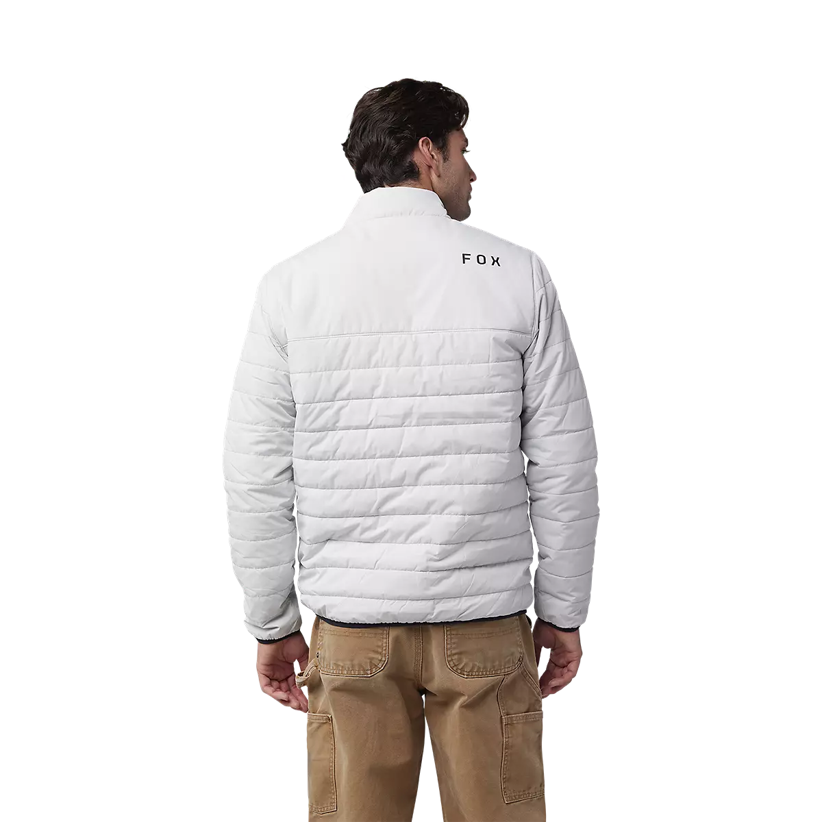 Fox Racing - Howell Puffy Jacket (33689)-Light Grey (33689-097)