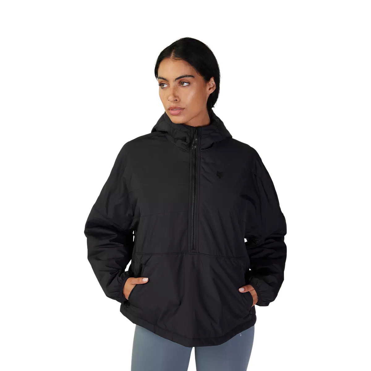 Fox Racing - Womens Howell Anorak Jacket-Black (33691-001)