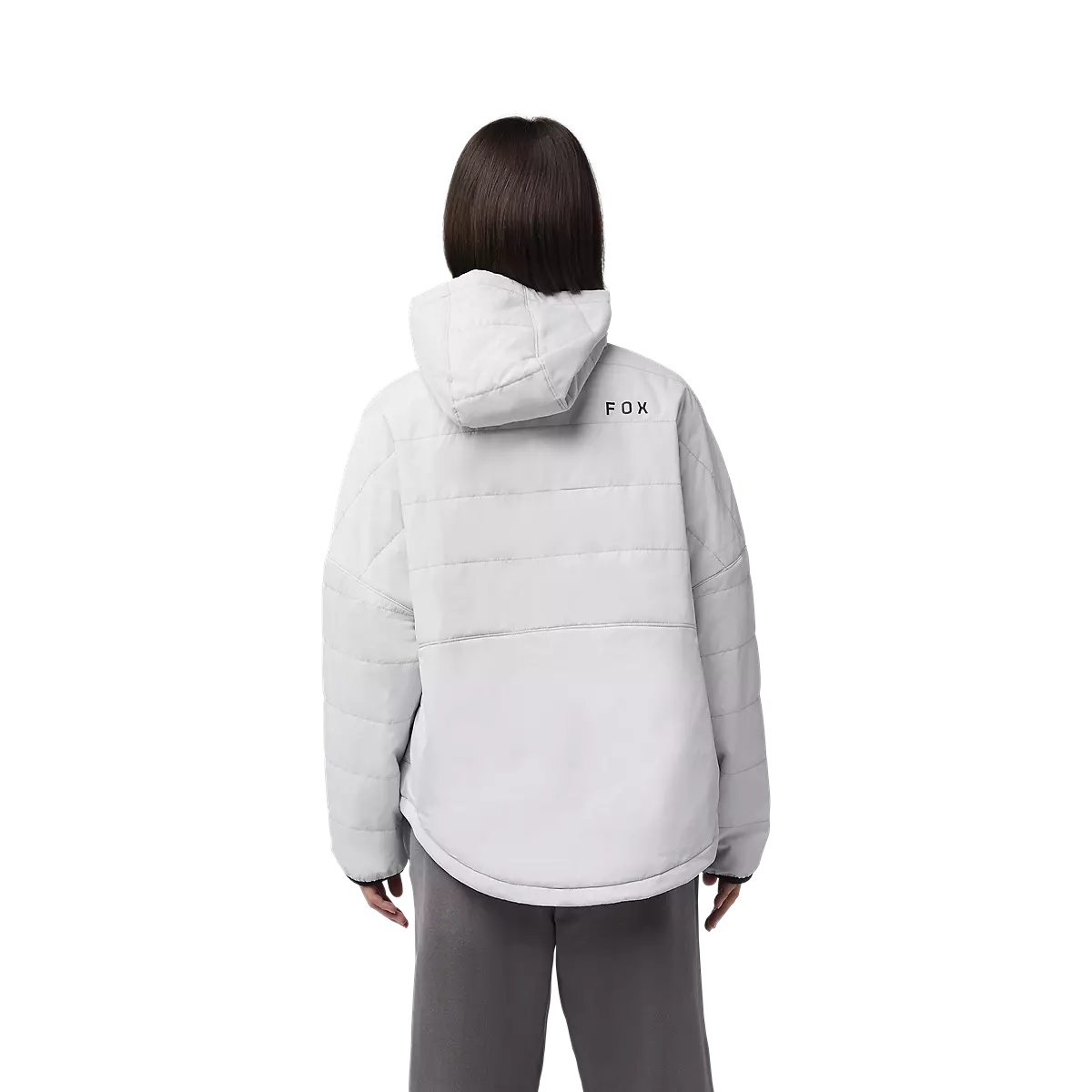 Fox Racing - Womens Howell Anorak Jacket-Light Grey (33691-097)