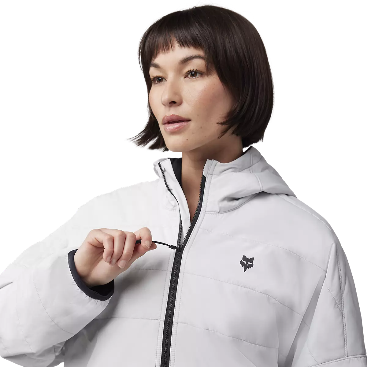 Fox Racing - Womens Howell Anorak Jacket-Light Grey (33691-097)
