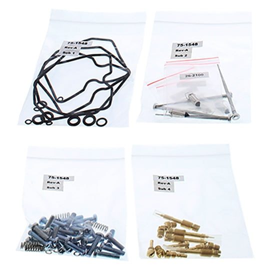 AllBallsRacing-CARBURETOR REBUILD KIT ALLBALLS 26-1663 723980441358
