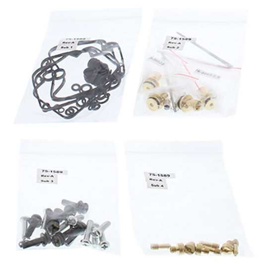 AllBallsRacing-CARBURETOR REBUILD KIT ALLBALLS 26-1712 723980441846