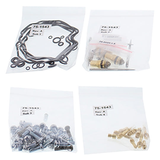 AllBallsRacing-CARBURETOR REBUILD KIT ALLBALLS 26-1640 723980441129